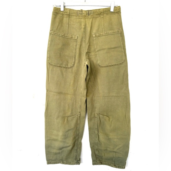 We The Free Osaka Jeans pants green sz 24 - Picture 4 of 9